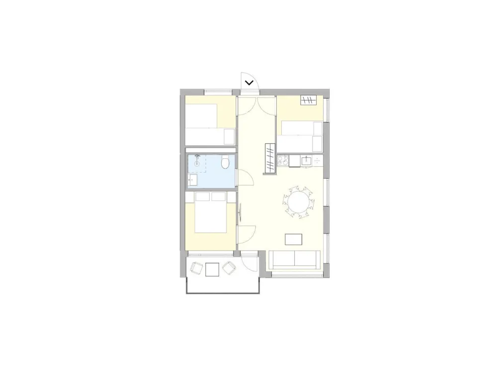 Gausta Sportell 8 personers leilighet